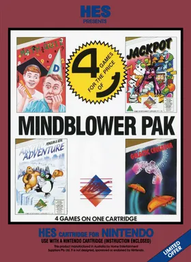 Mindblower Pak (Australia) (Unl) box cover front